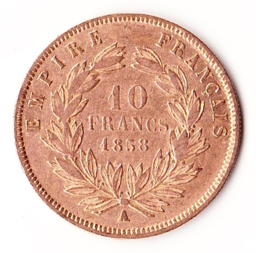 1858 Frankreich 10 FR Napoleon III. RS.jpg