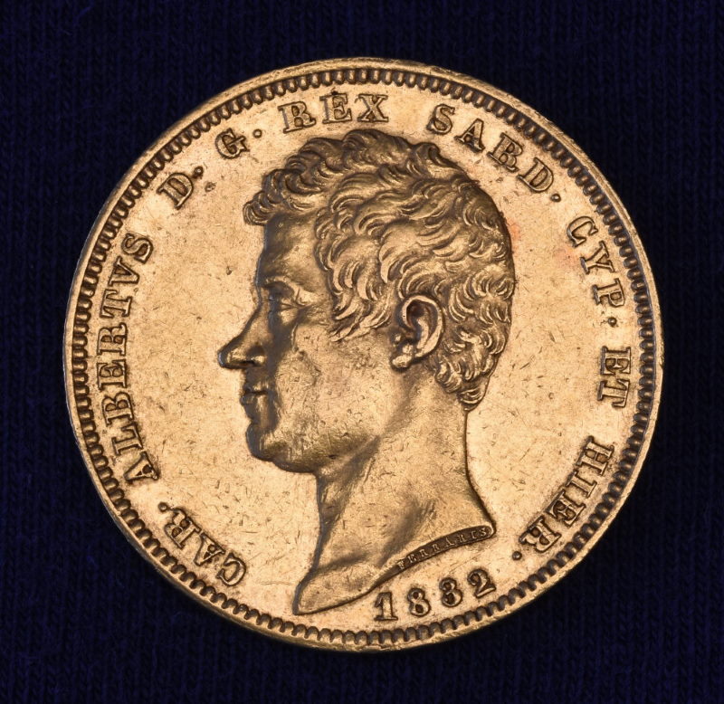 100 Lire Carlo Alberto - 1832 (2).JPG