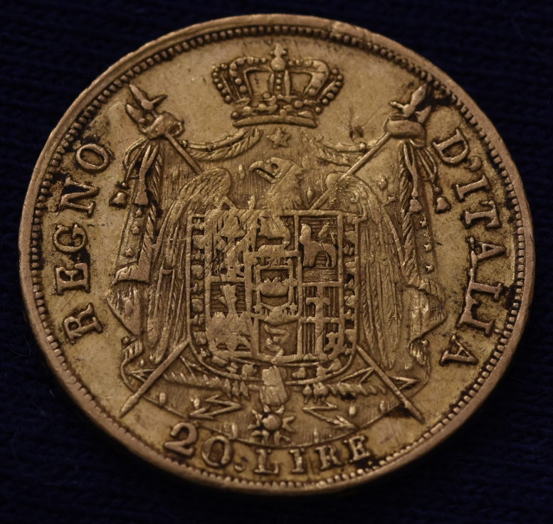 20 Lire Napoleon Impteratore - 1809 (1).JPG