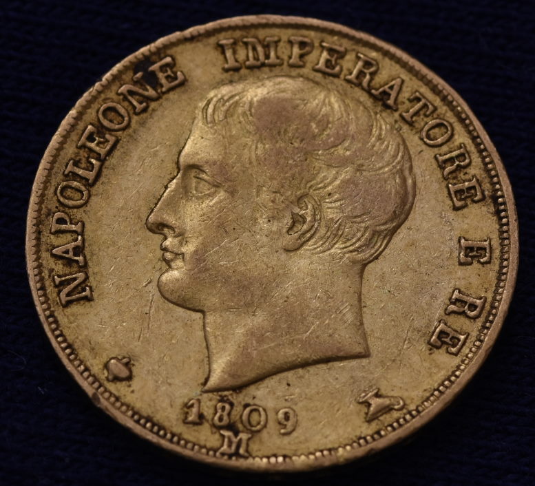 20 Lire Napoleon Impteratore - 1809 (2).JPG