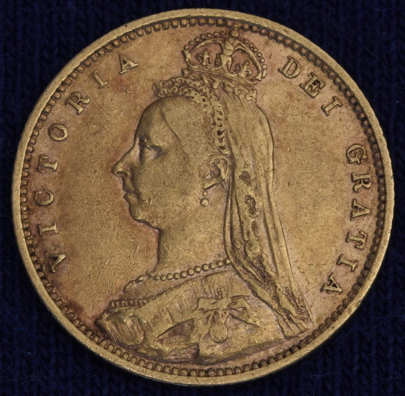 Half Sovereign Victoria Jubilee Wappen - 1892 (2).JPG