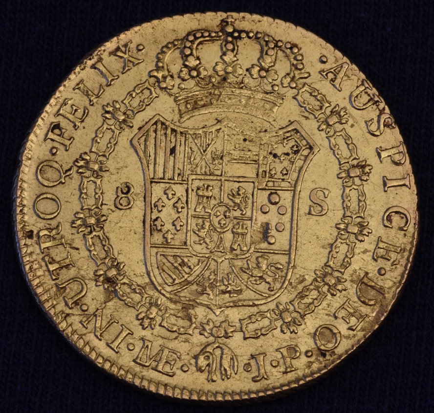 Peru (Lima) - 8 Escudos - 1813 - Ferdinant VII (2).JPG