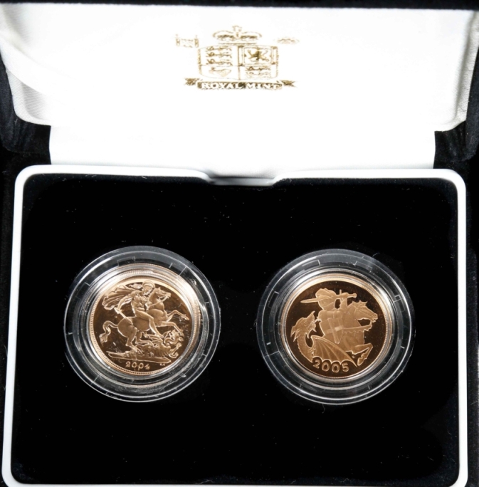 2004-05 Half sovereign set.jpg