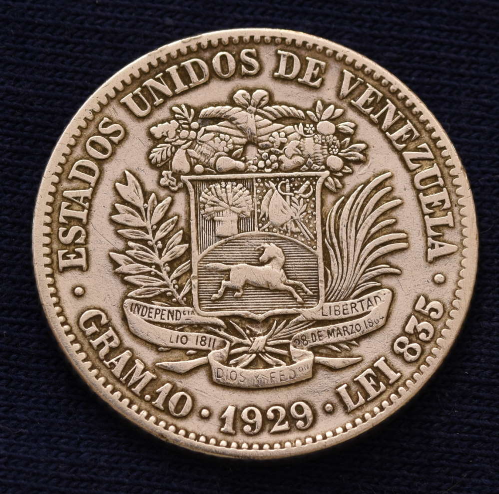 2 Bolivares Silber - 1929 (1).JPG