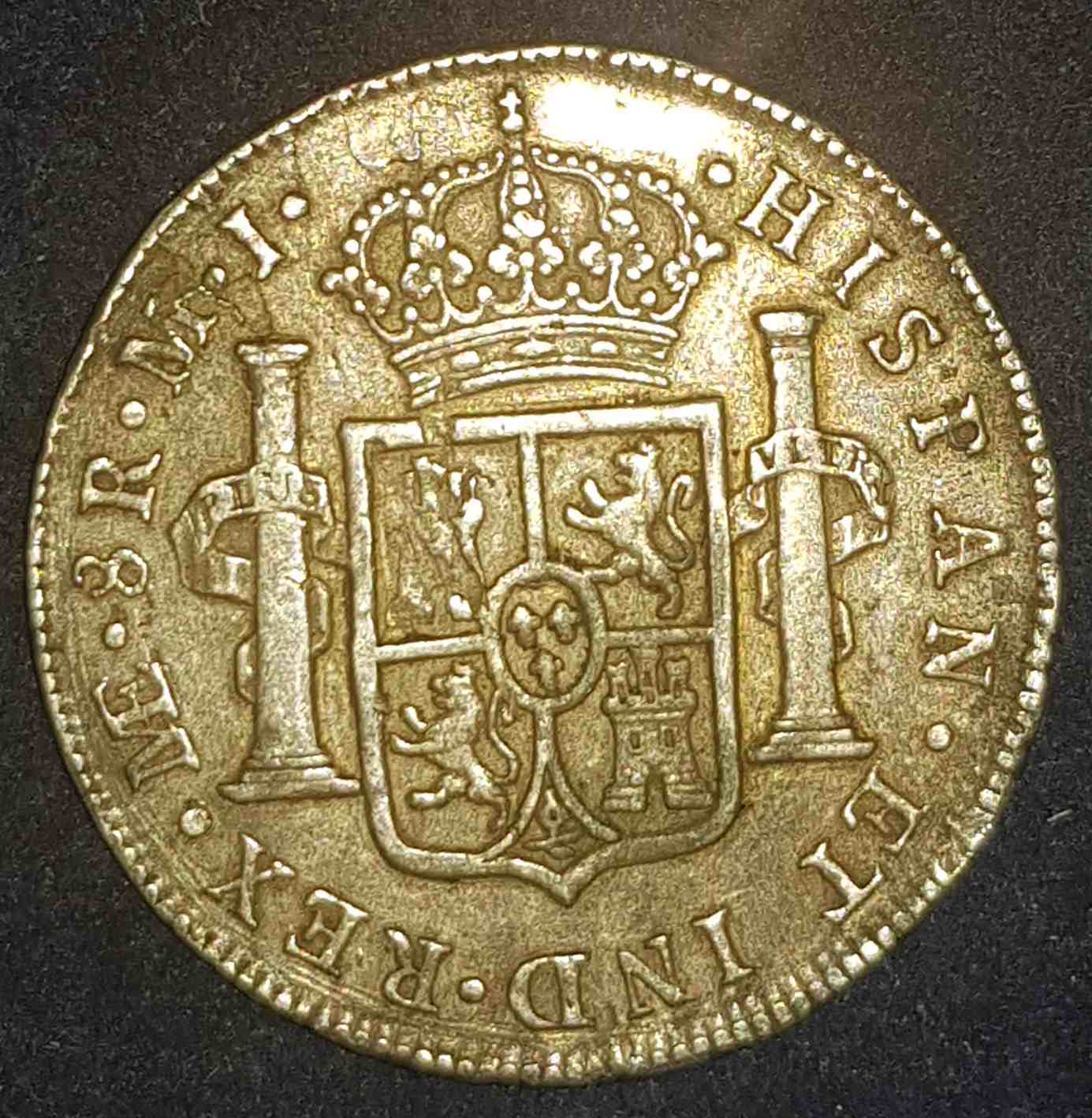 Peru Carlos III 1776 rv.jpg
