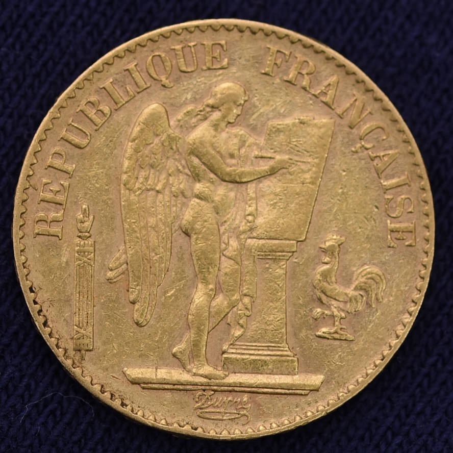 Frankreich - 20 Francs Engel - 1889  (2).JPG